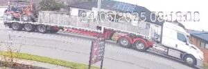 B-double flees alleged side-swipe crash