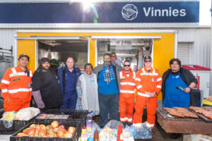 Vinnies Cranbourne joins CEO Sleepout effort