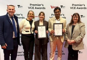 Two Beaconhills students get top award