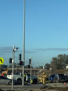 Collision at Clyde Five Ways intersection
