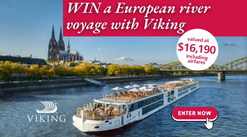 [READER PROMOTION] – Win a Viking european river cruise valued at $16,190