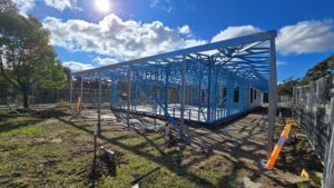 Garfield North Community Centre takes shape