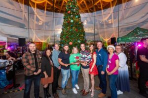 Lights for two, Christmas funds split