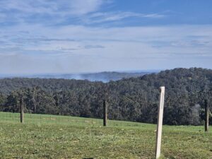 Responders tackling grassfire at Cardinia Reservoir