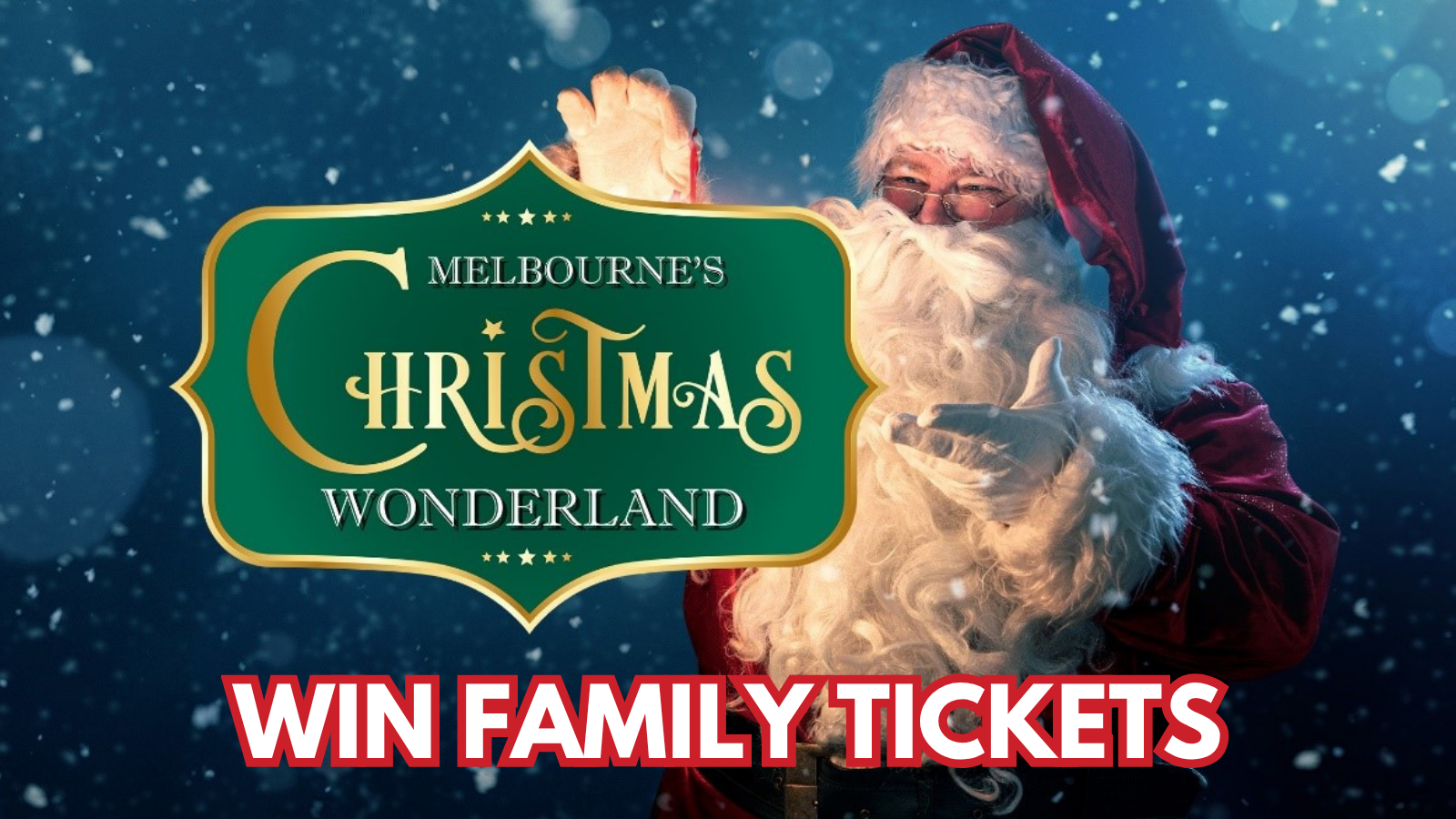 [CHRISTMAS GIVEAWAY] – WIN tickets to Melbourne’s Christmas Wonderland