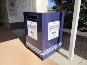 Partial success for machete bins