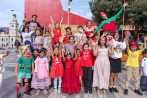 Songs, lights, action at Dandenong Carols