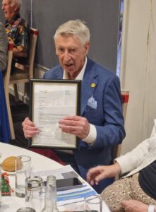 Rotarian lauded for 50 years’ service