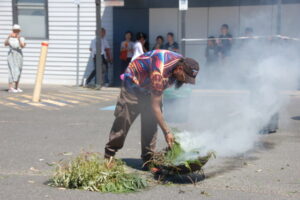 Drumming, dancing and community dialogue mark Australia Day festivities