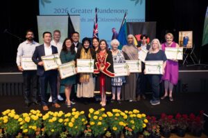 Young leader attuned to social harmony