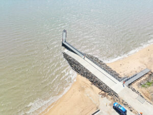 Lang Lang boat ramp complete