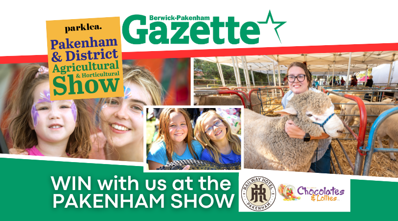 [PAKENHAM SHOW COMPETITION] – We celebrate the Show with great prizes