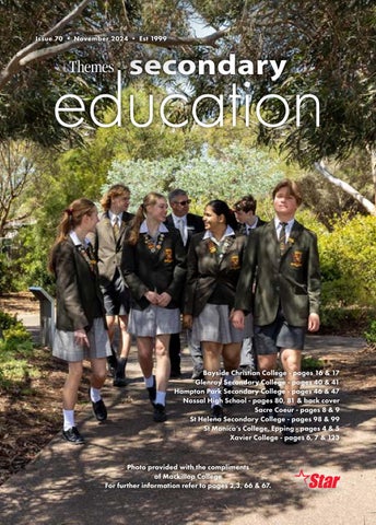 Secondary Education - November